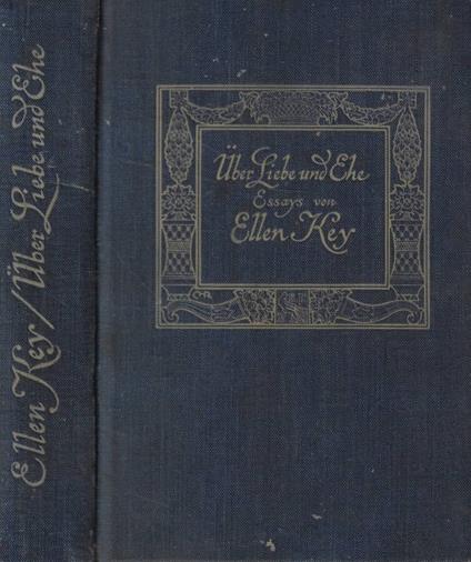 Uber Liebe und Ehe - Ellen Key - copertina