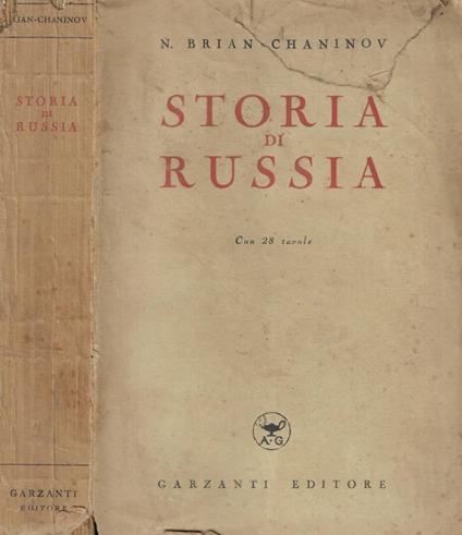 Storia di Russia - copertina