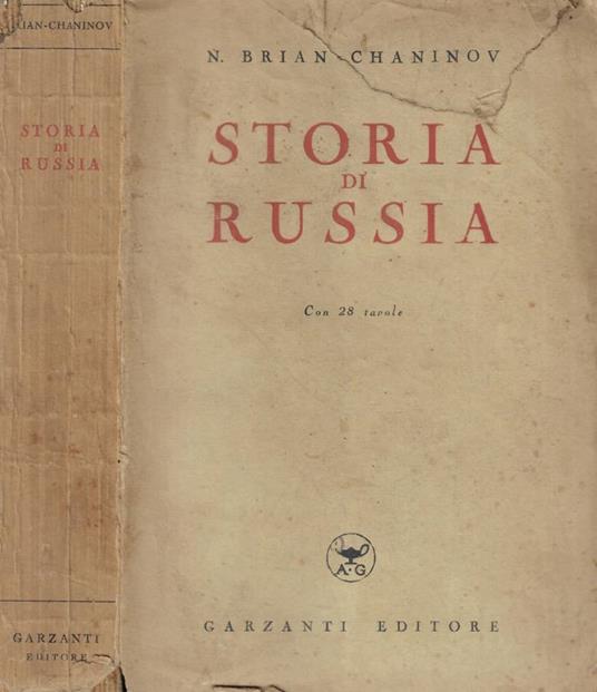 Storia di Russia - copertina