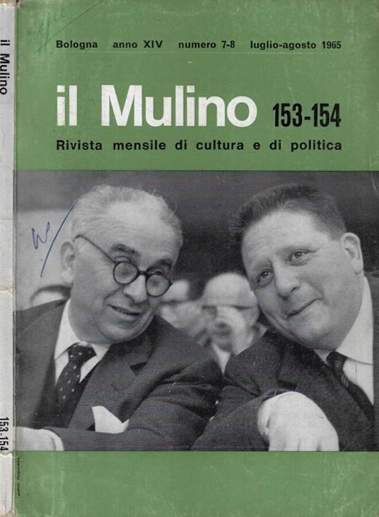 Il Mulino n. 153-154 Anno 1965 - copertina