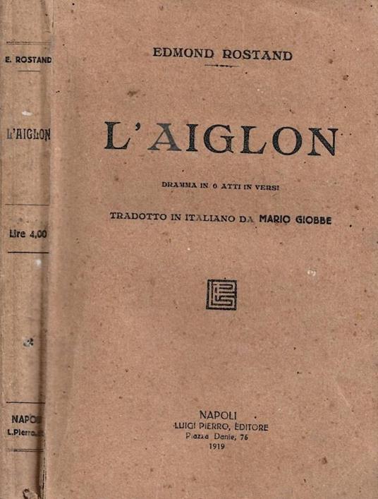 L'Aiglon - copertina