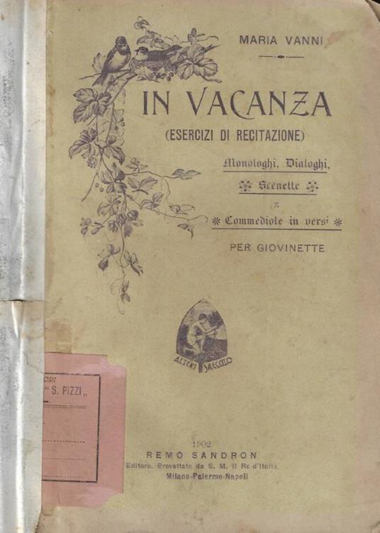 In vacanza - copertina