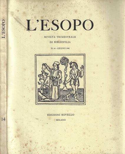 L'Esopo n. 14 Anno 1982 - copertina
