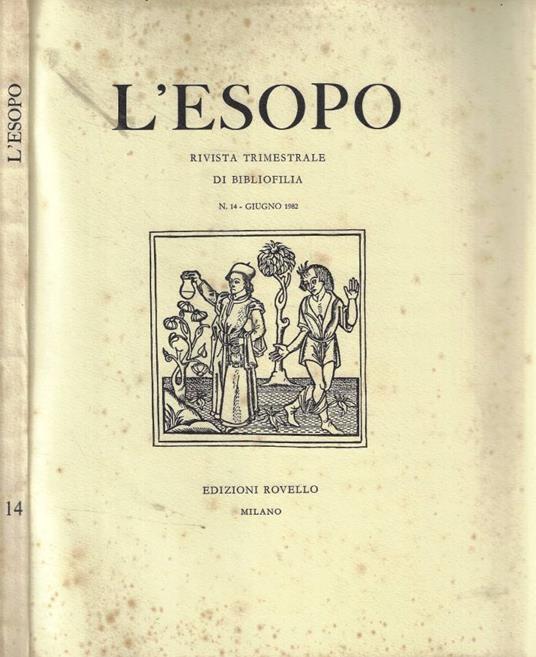 L'Esopo n. 14 Anno 1982 - copertina
