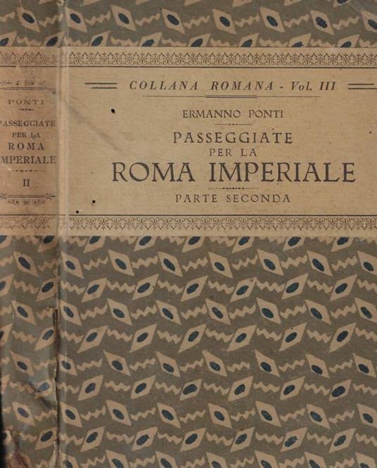 Passeggiate per la Roma Imperiale parte II - copertina