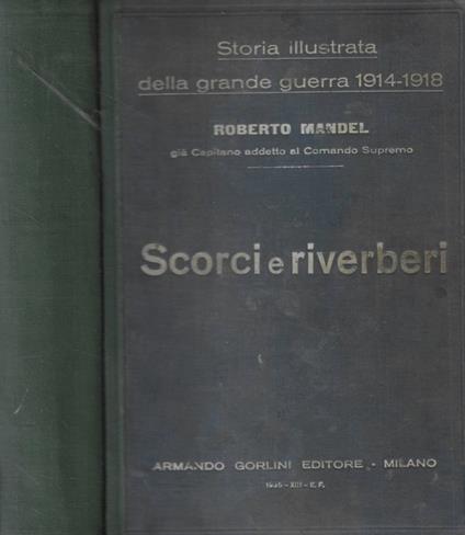 Scorci e riverberi - Roberto Mandel - copertina