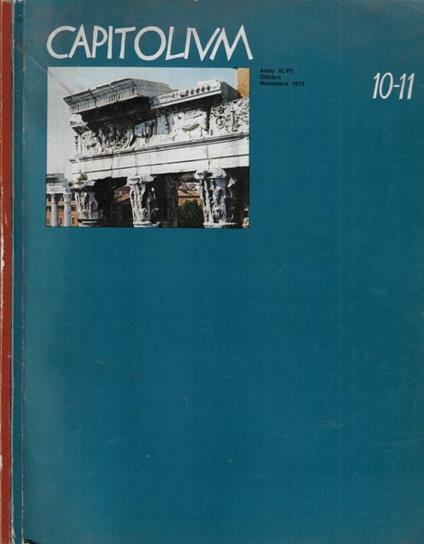 Capitolium n. 10-11/12 Anno 1972 - copertina