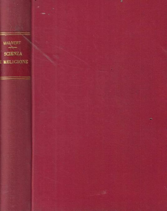 Scienza e Religione - copertina