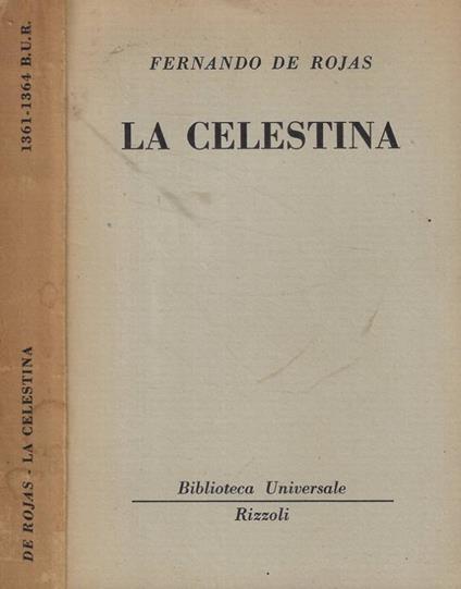 La celestina - Fernando de Rojas - copertina