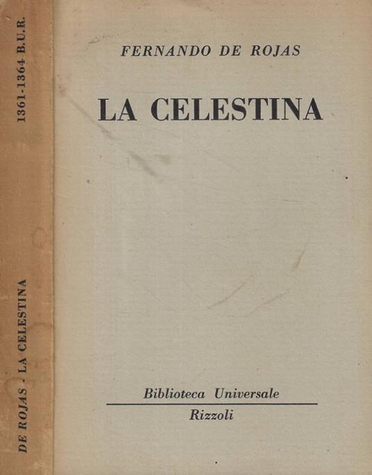 La celestina - Fernando de Rojas - copertina