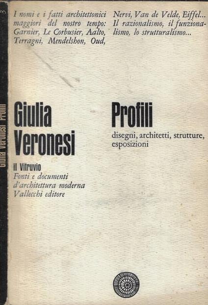 Profili - Giulia Veronesi - copertina