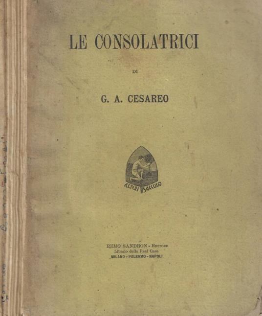 Le consolatrici - copertina