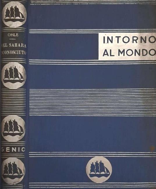Nel Sahara sconosciuto - copertina