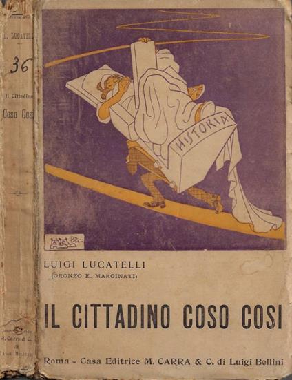 Il cittadino Coso Cosi - copertina