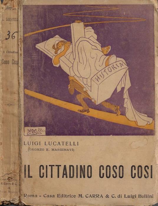 Il cittadino Coso Cosi - copertina