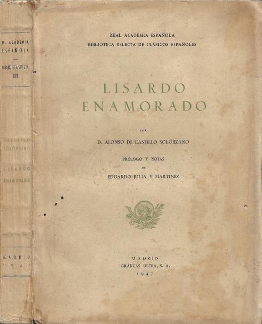 Lisardo Enamorado - copertina