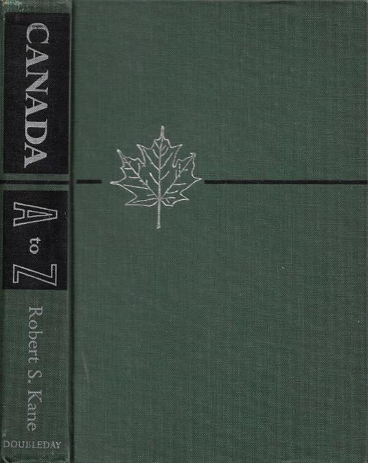 Canada A to Z - copertina