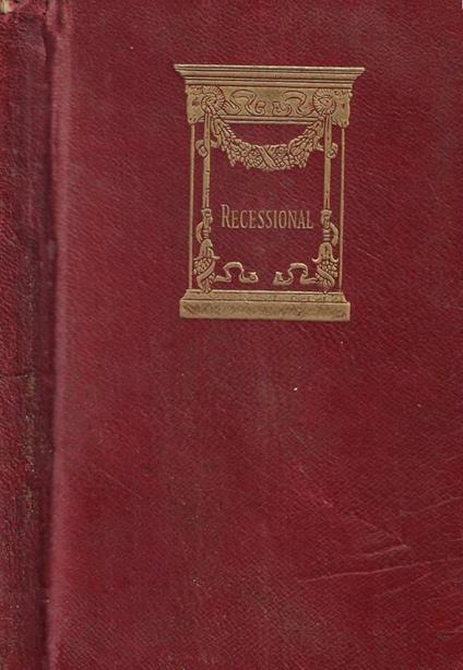Recessional - Rudyard Kipling - copertina