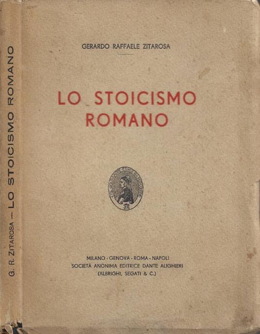 Lo stoicismo romano - copertina