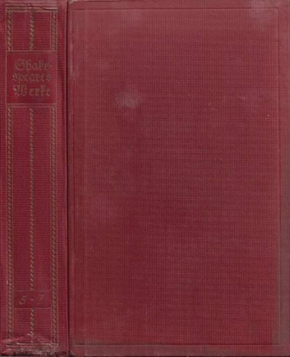Shakespeares Werke. Funfter Teil (Coriolanus - Julius Cafar - copertina