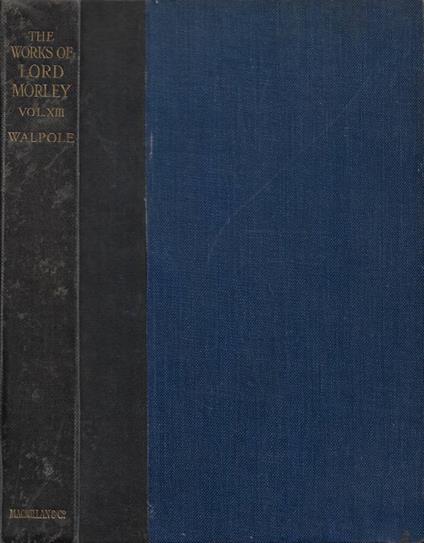 Walpole - copertina