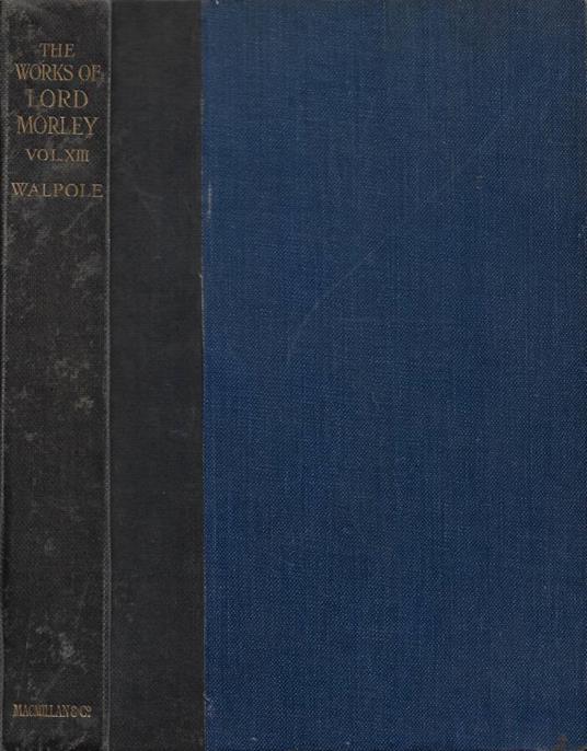 Walpole - copertina