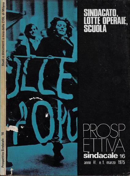 Prospettiva Sindacale. Studi e documenti a cura della CISL - copertina