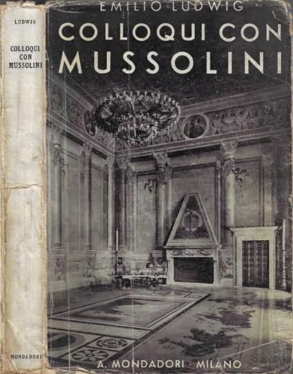 Colloqui con Mussolini - copertina