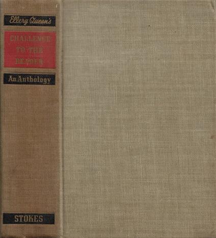 Challenge to the Reader - Ellery Queen - copertina