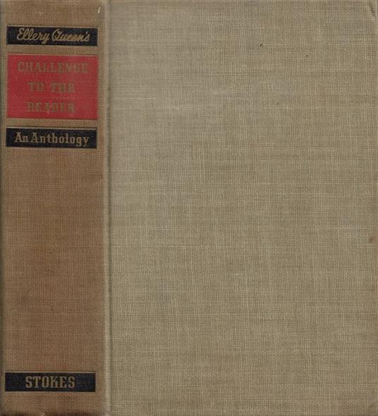 Challenge to the Reader - Ellery Queen - copertina