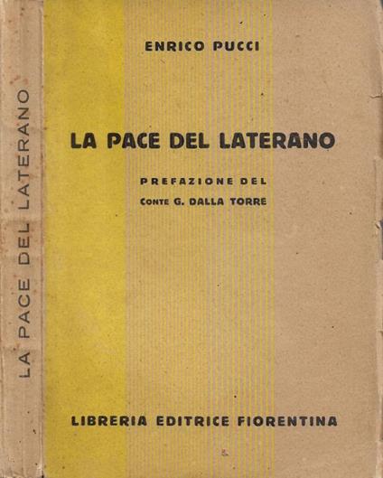 La Pace del Laterano - Enrico Pucci - copertina