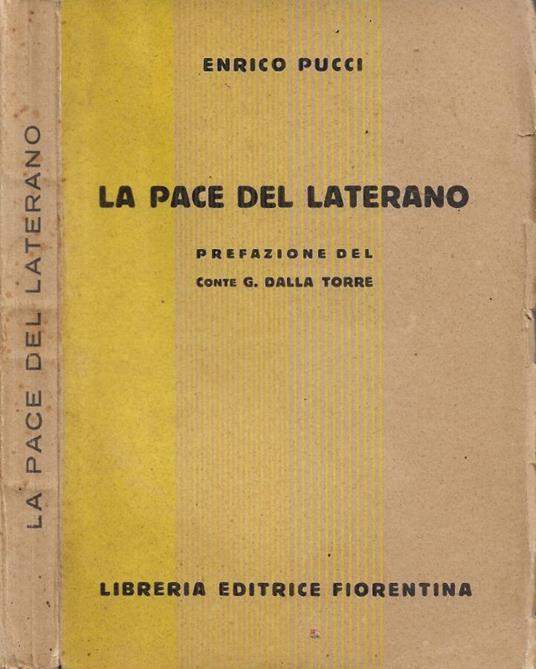 La Pace del Laterano - Enrico Pucci - copertina