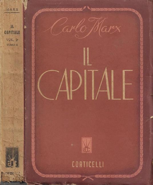Il Capitale. Vol. II. Tomo II - copertina