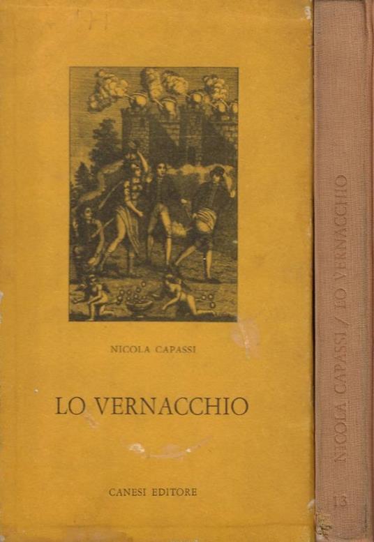 Lo Vernacchio ed altri sonetti - copertina
