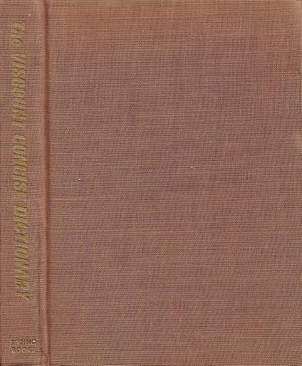 The Viscount Concise Dictionary - copertina
