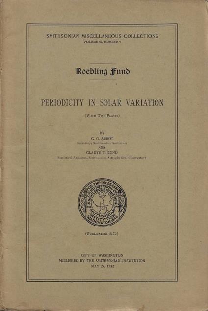 Periodicity in Solar Variation - copertina