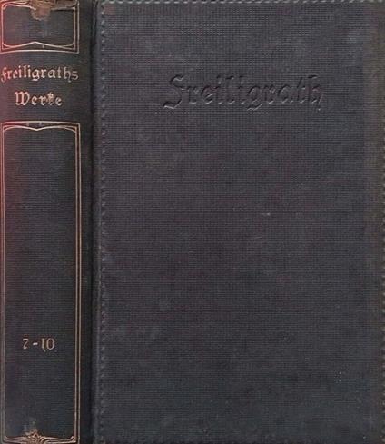 Samtliche Werke. 7-10 - copertina