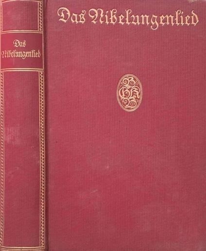 Das Nibelungenlied. Due parti - copertina