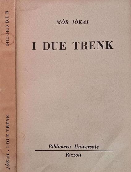 I due Trenk - copertina