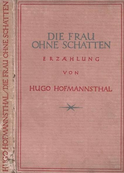 Die frau ohne schatten - copertina