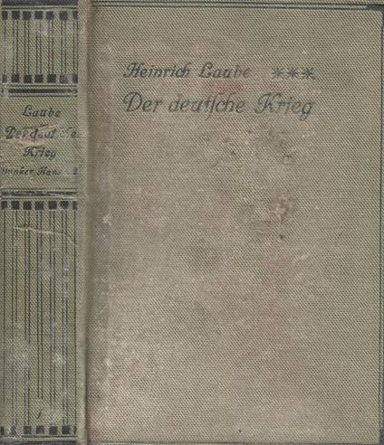 Der Deutsche Krieg. Vol. III - copertina