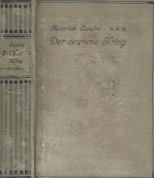 Der Deutsche Krieg. Vol. III - copertina