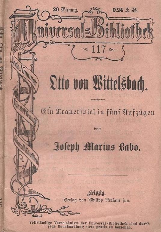 Otto von Mittelsbach - copertina