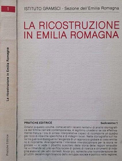 La ricostruzione in Emilia Romagna - copertina