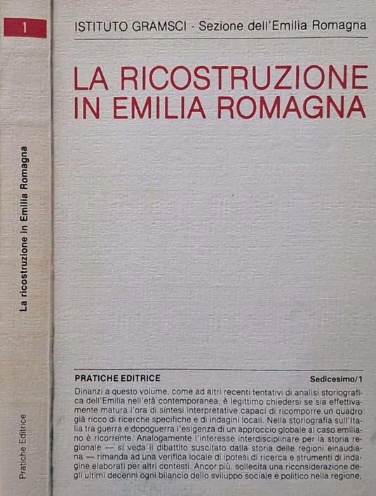 La ricostruzione in Emilia Romagna - copertina