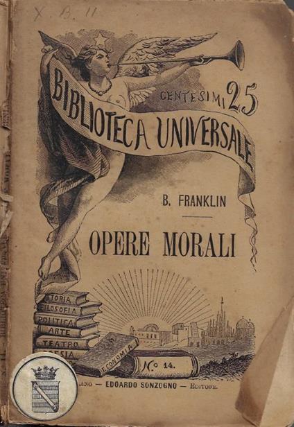 Opere Morali - copertina