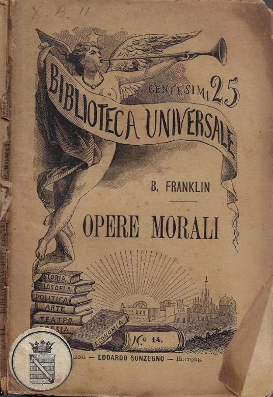Opere Morali - copertina