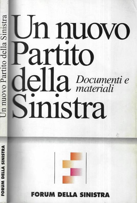 Un nuovo Partito della Sinistra - copertina
