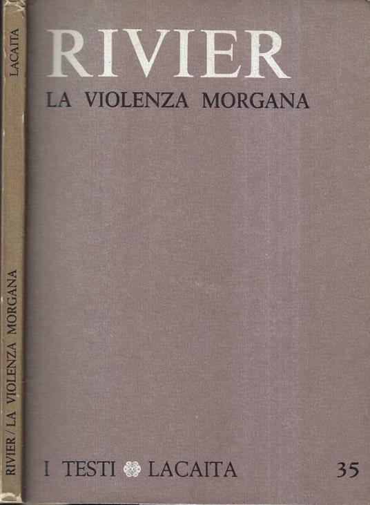 La violenza morgana - copertina