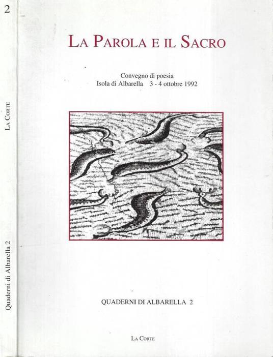 La parola e il sacro - copertina